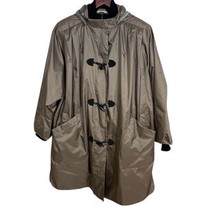 Vintage CPI Central Park International Oversized Toggle Front Coat Size Large